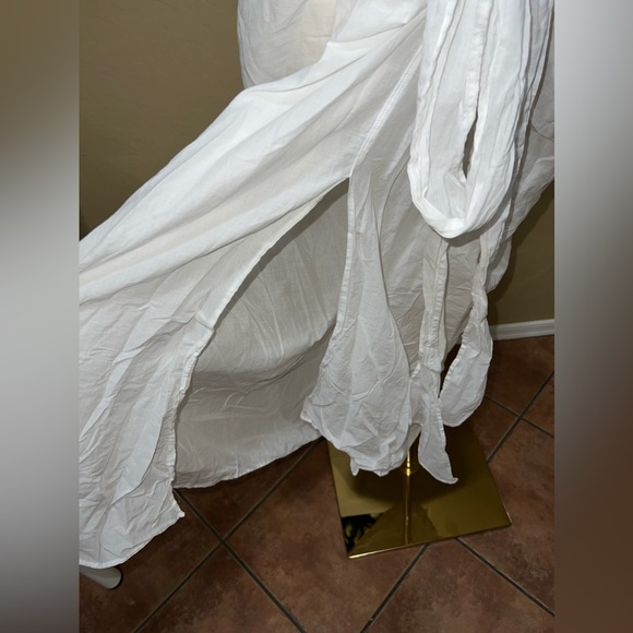 J.Crew White Beach Sarong Convertible Skirt Size Small - Picture 7 of 12